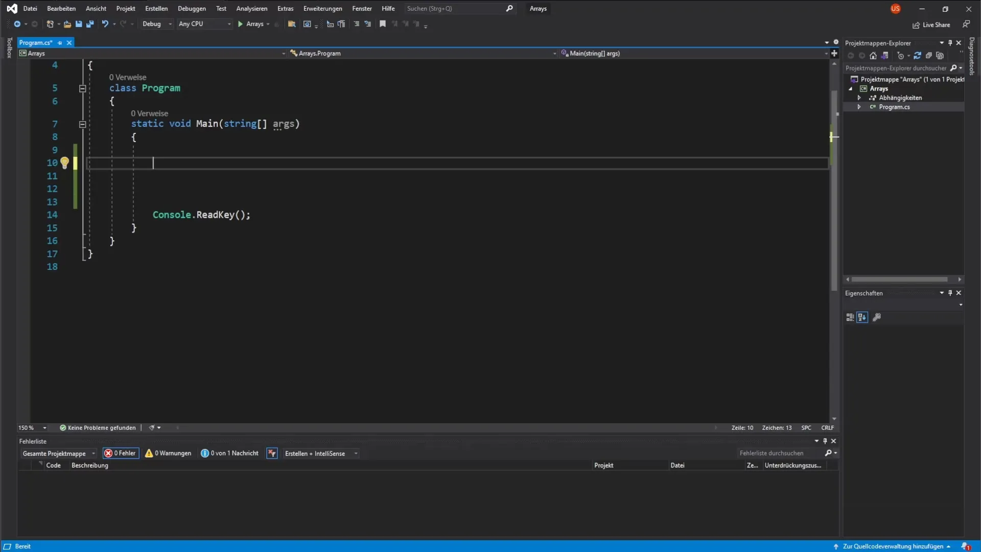 Arrays in C# effectief begrijpen en toepassen Arrays in C# effectief begrijpen en toepassen