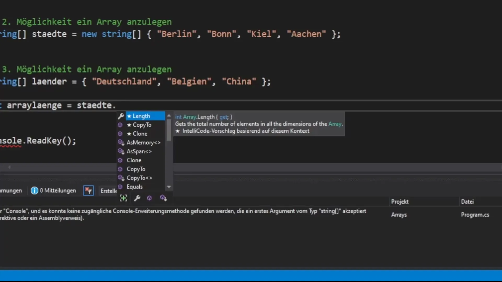 Arrays in C# effectief begrijpen en toepassen Arrays in C# effectief begrijpen en toepassen