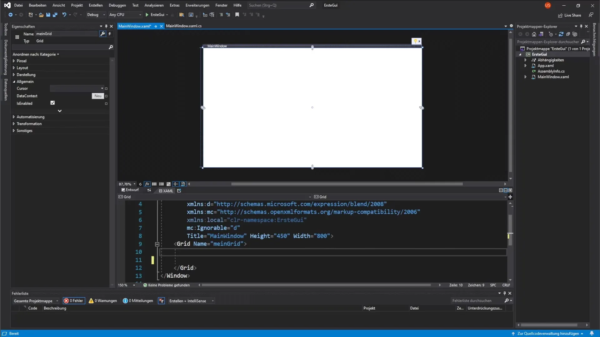 WPF-knopcreatie met klikgebeurtenissen en afhankelijkheidsproperties WPF-knopcreatie met klikgebeurtenissen en afhankelijkheidsproperties