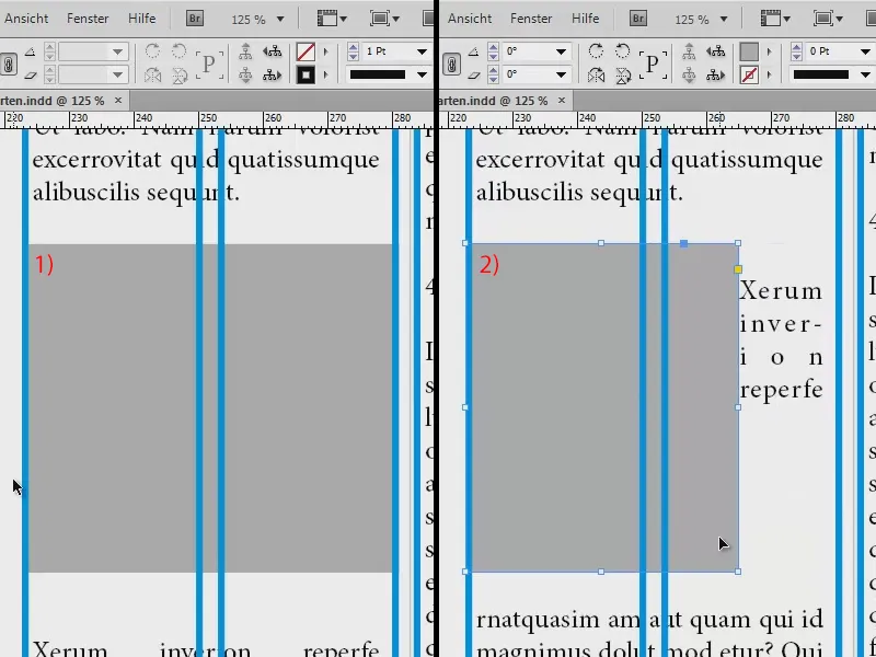 Ontwerpgrid ontwikkelen in InDesign.