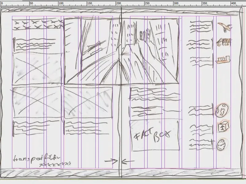 Ontwikkel lay-outs in InDesign.