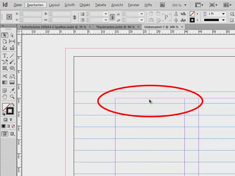 Ontwerpgrid ontwikkelen in InDesign