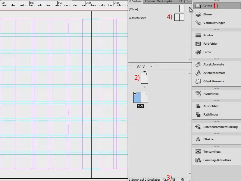 Ontwerpgrid ontwikkelen in InDesign.