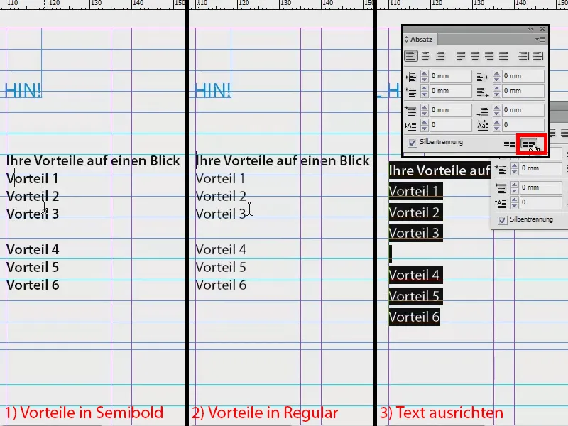 Layout Raster Indesign Gestaltungsraster entwickeln in InDesign