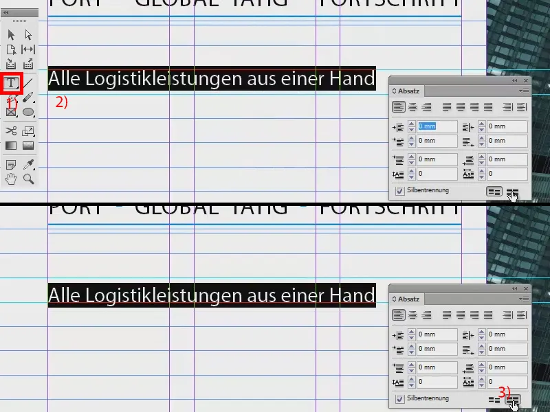 Ontwikkel lay-outrasters in InDesign.