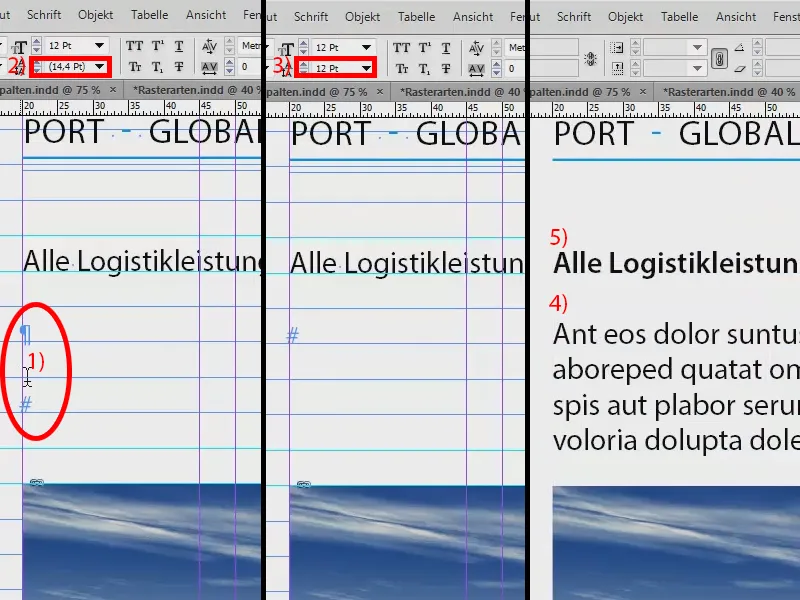 Ontwerp raster ontwikkelen in InDesign