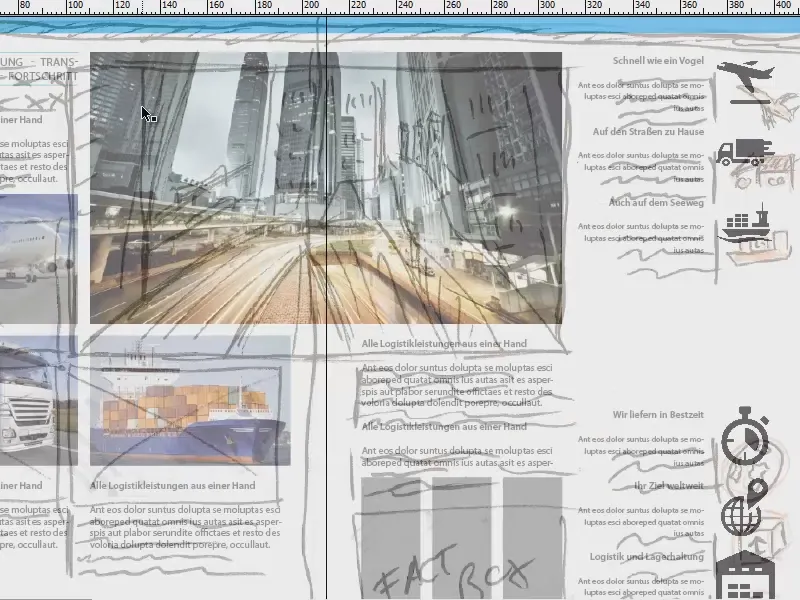 Ontwerpgrid ontwikkelen in InDesign.