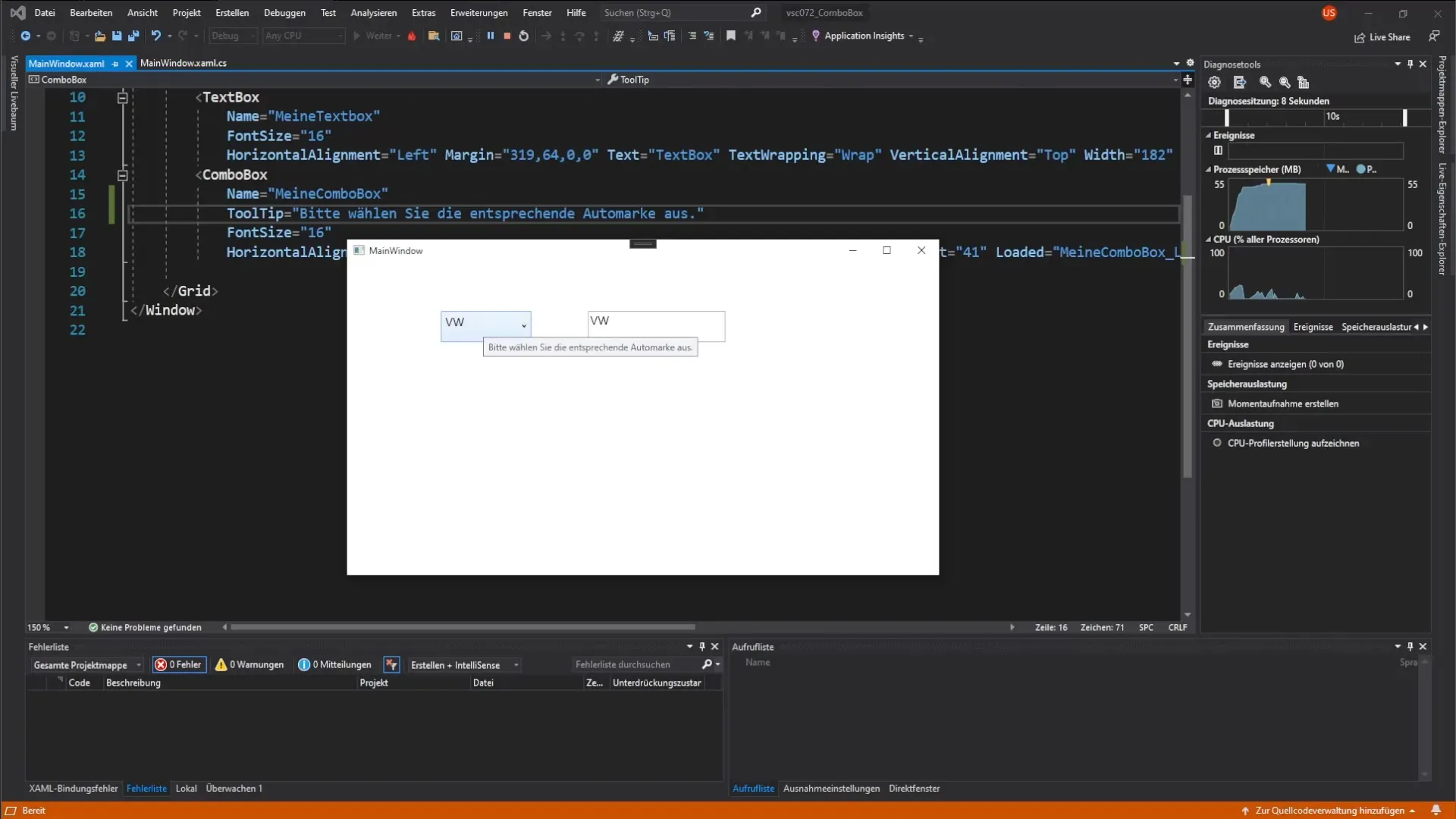 Tooltips in WPF: Hulp voor gebruikers Tooltips in WPF: Hulp voor gebruikers