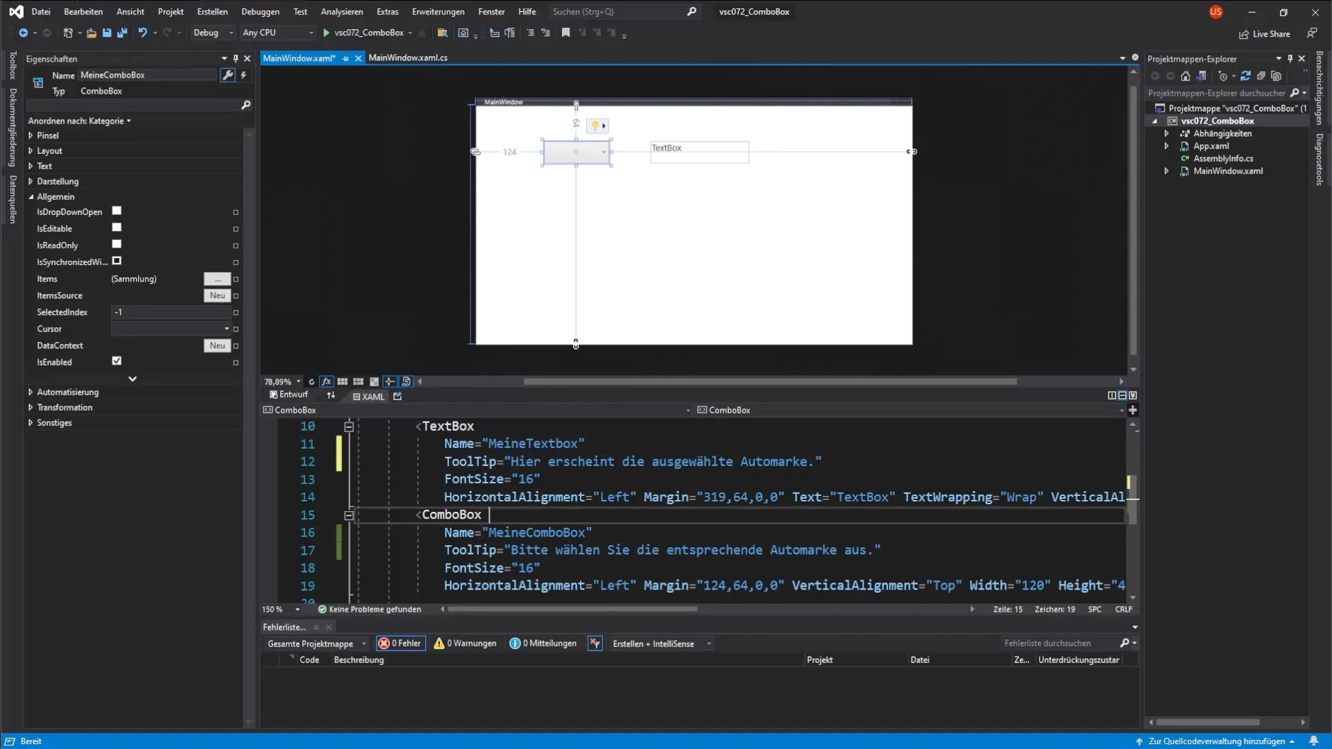 Tooltips in WPF: Hulpmiddelen voor gebruikers Tooltips in WPF: Hulp voor gebruikers