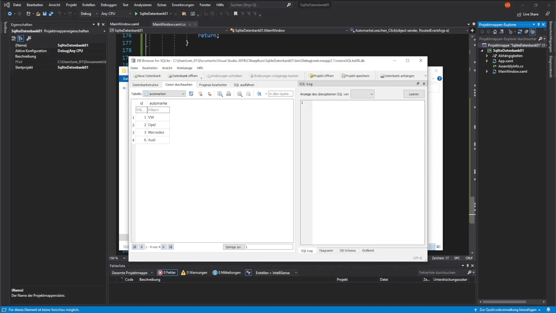 Verwijder automerken uit SQLite - eenvoudige handleiding