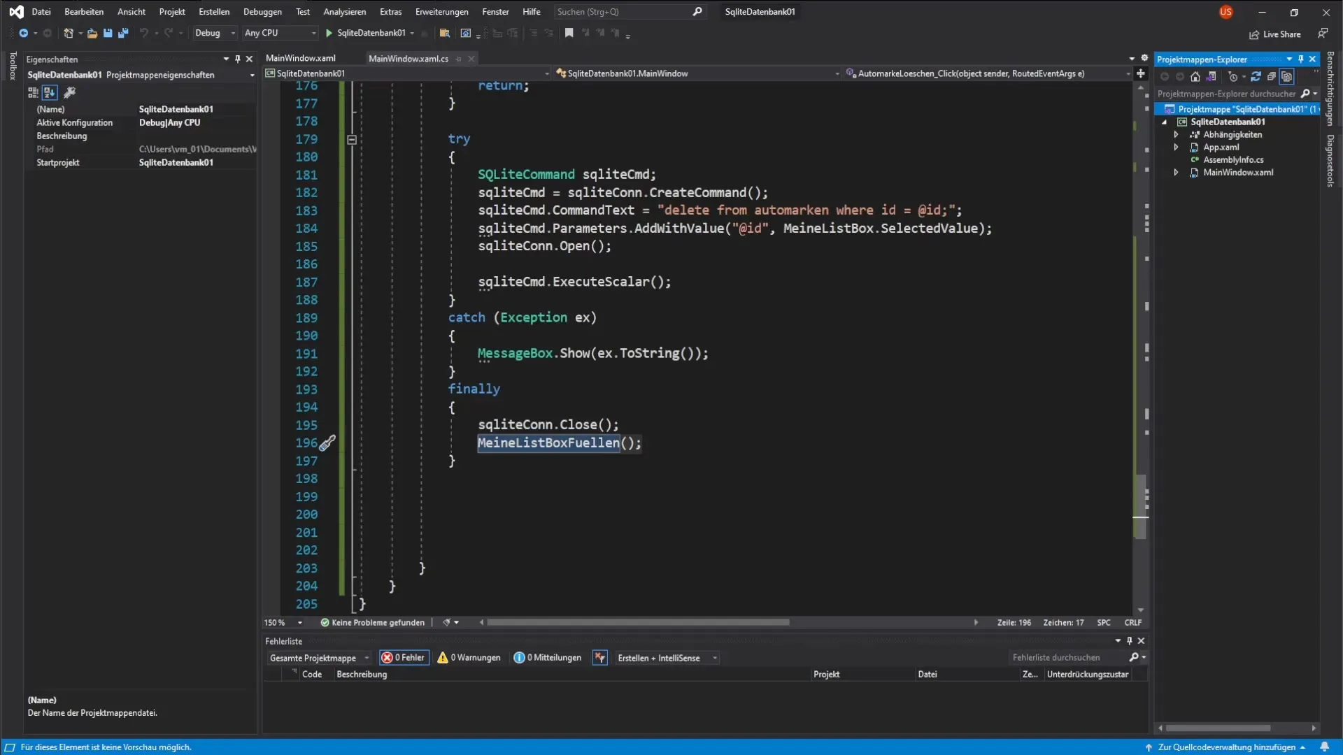 Verwijder automerken uit SQLite - eenvoudige handleiding