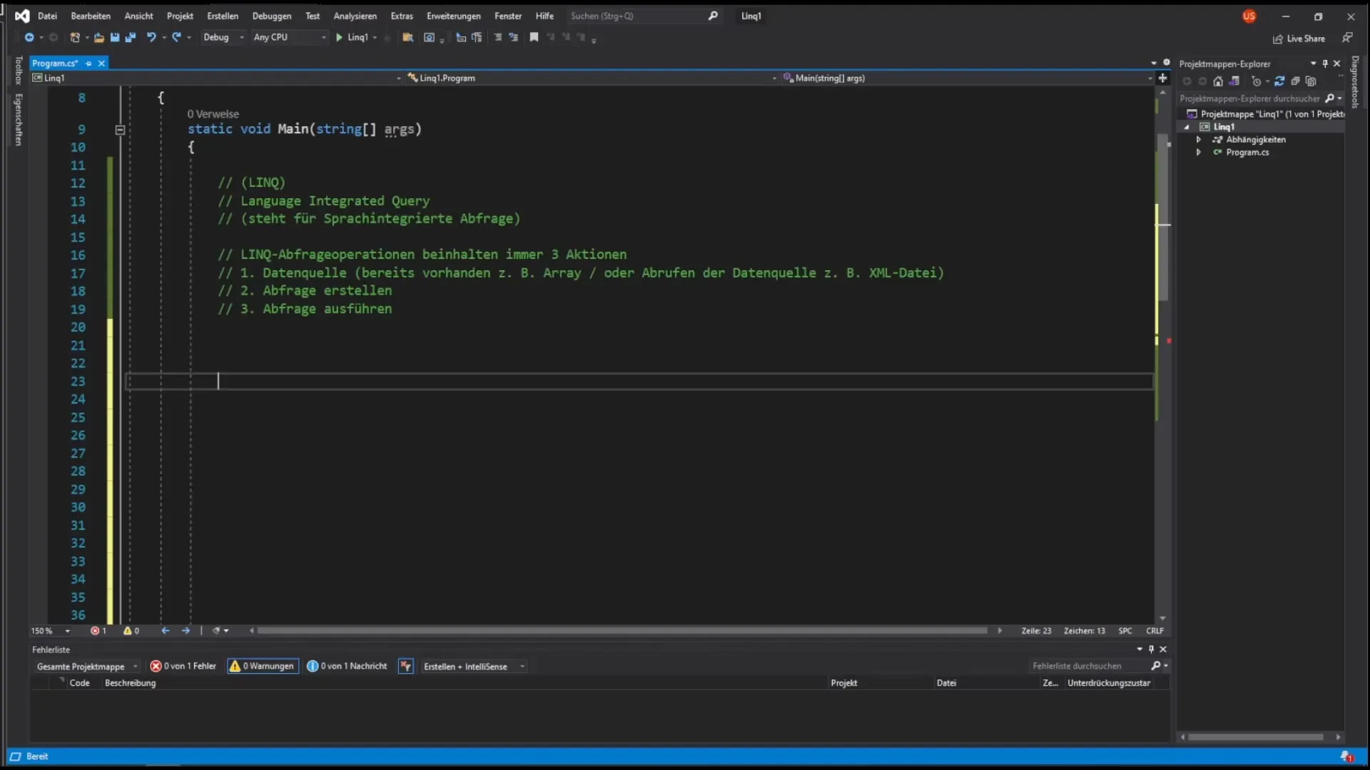 LINQ in C# voor Array-query's LINQ in C# voor array-oproepen