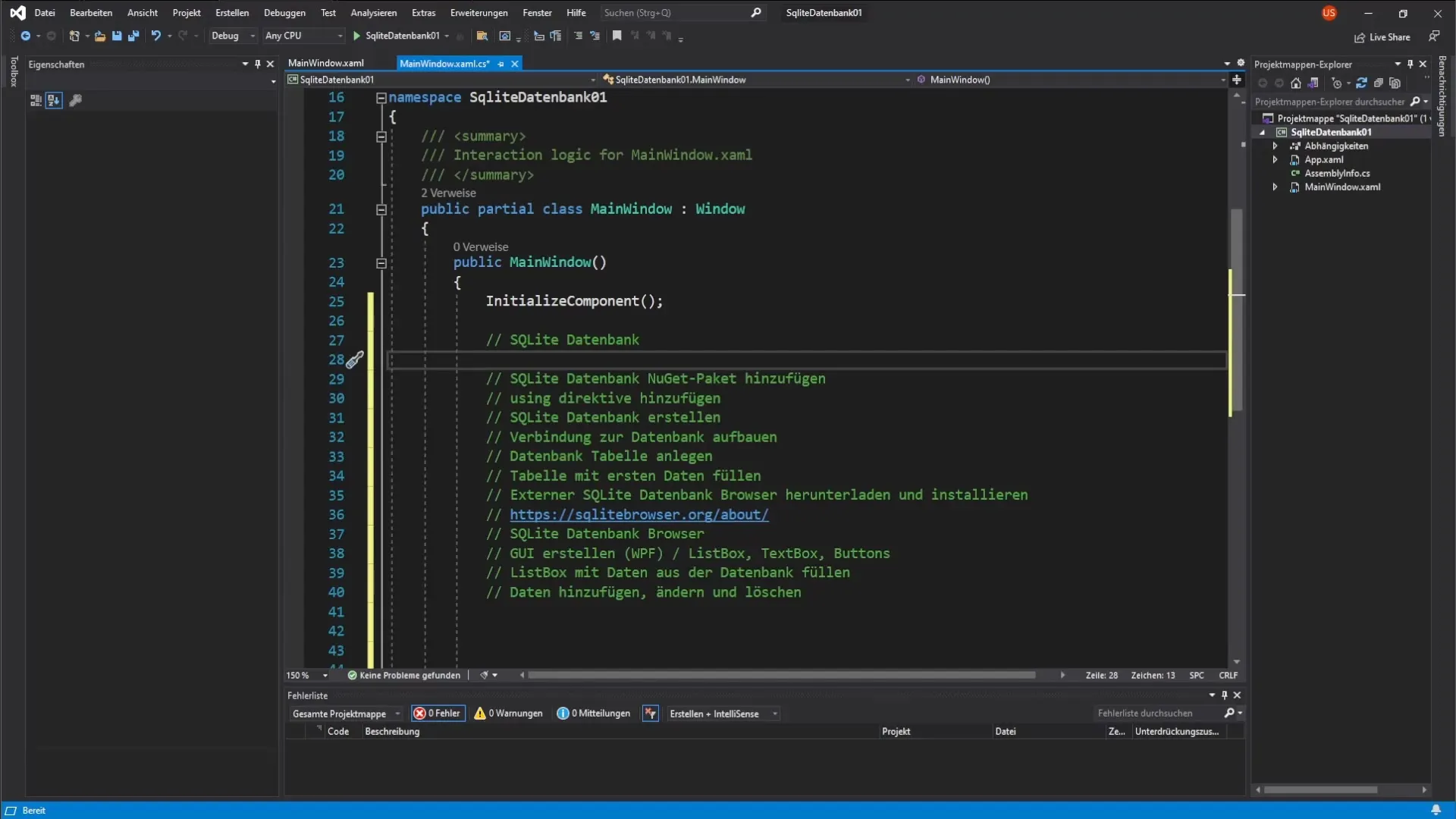 C# Beginnersgids voor SQLite-databases C# Beginnersgids voor SQLite-databases