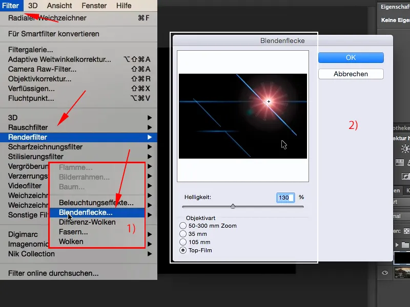 Looks & Styles with Photoshop - Backlighting and flares
