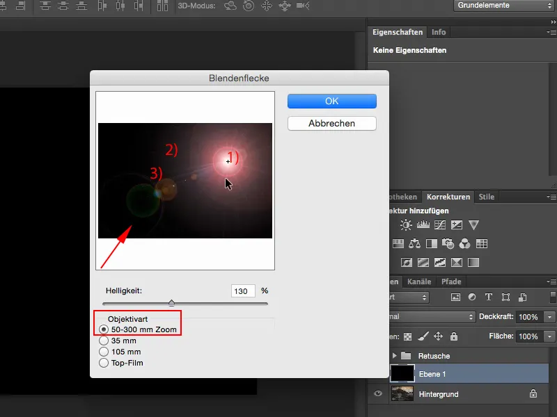 Looks & Styles mit Photoshop - Gegenlicht und Flares