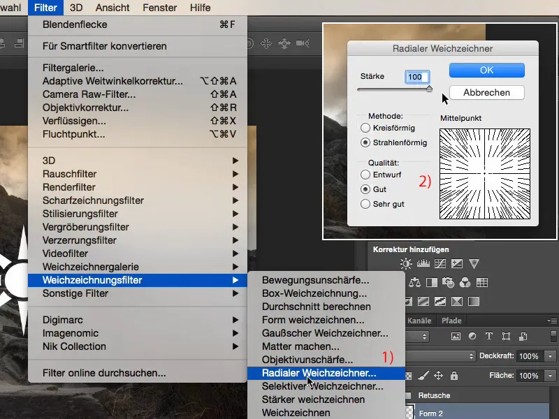 Looks & Styles with Photoshop - Backlighting and flares