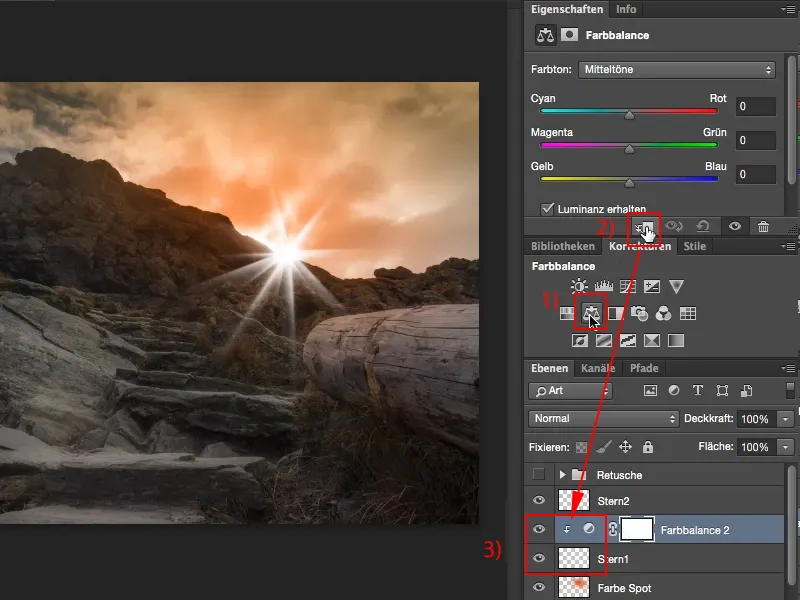 Looks & Styles with Photoshop - Backlighting and flares