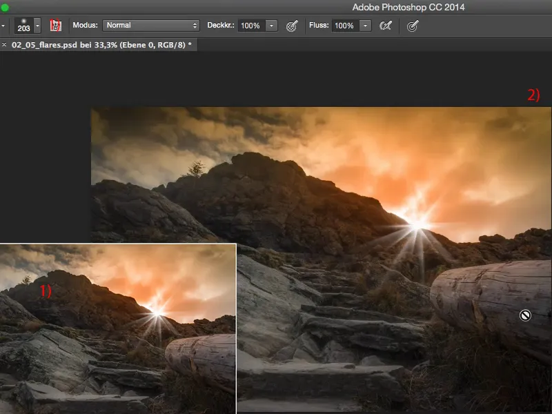 Looks & Styles mit Photoshop - Gegenlicht und Flares