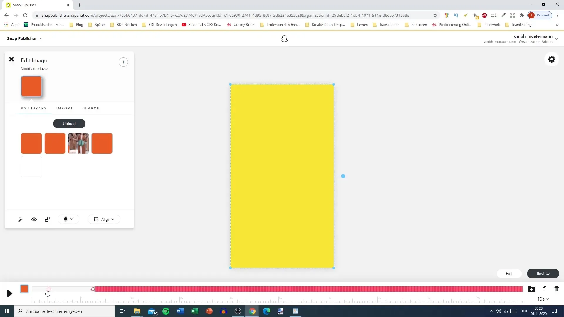 Vytváření reklam pomocí Snap Publisher Vytváření reklamních inzerátů pomocí Snap Publisher