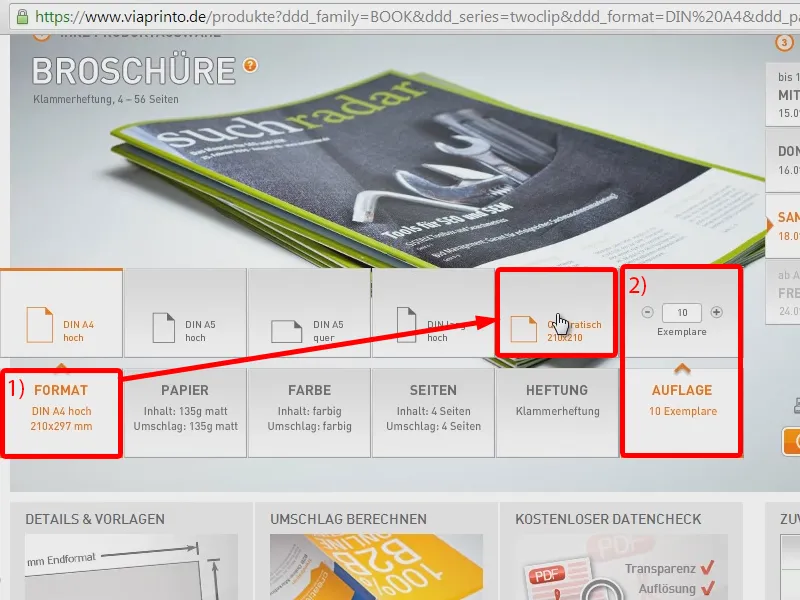 Vytvořit brožuru jako tiskovinu v programu InDesign.