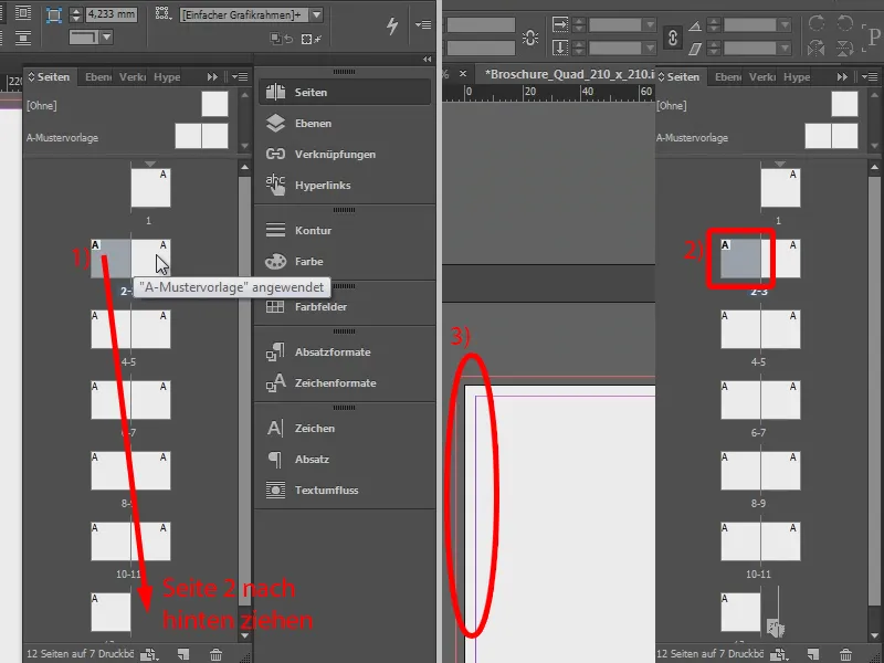 Vytvořit brožuru jako handout v programu InDesign.