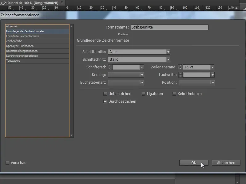 Vytvořit brožuru jako informační materiál v programu InDesign.