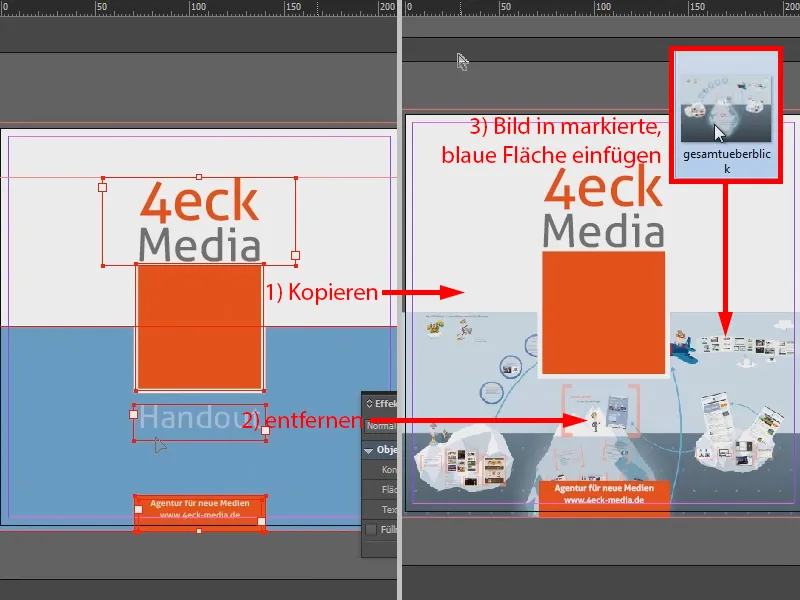 Vytvořit brožuru jako materiál ke stažení v programu InDesign.
