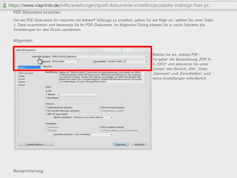 Vytvořit brožuru jako "handout" v programu InDesign.