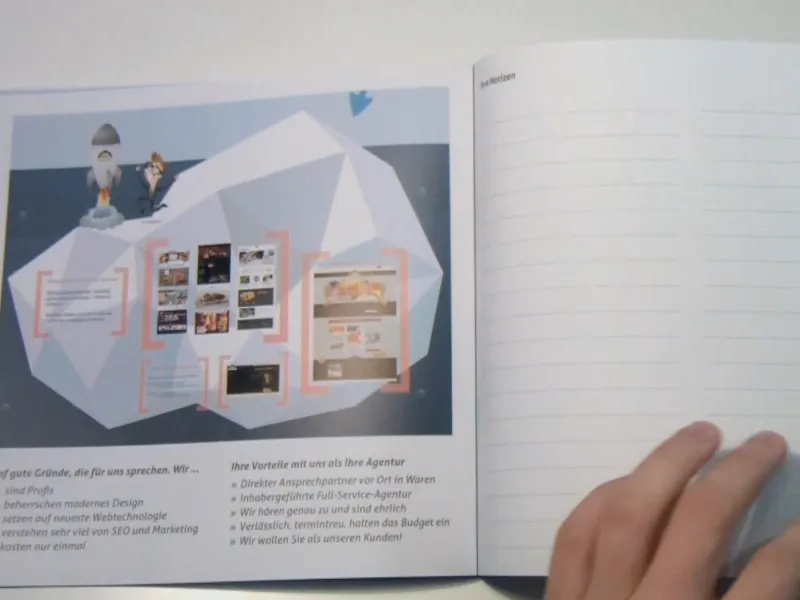 Vytvořit brožuru jako handout v programu InDesign.
