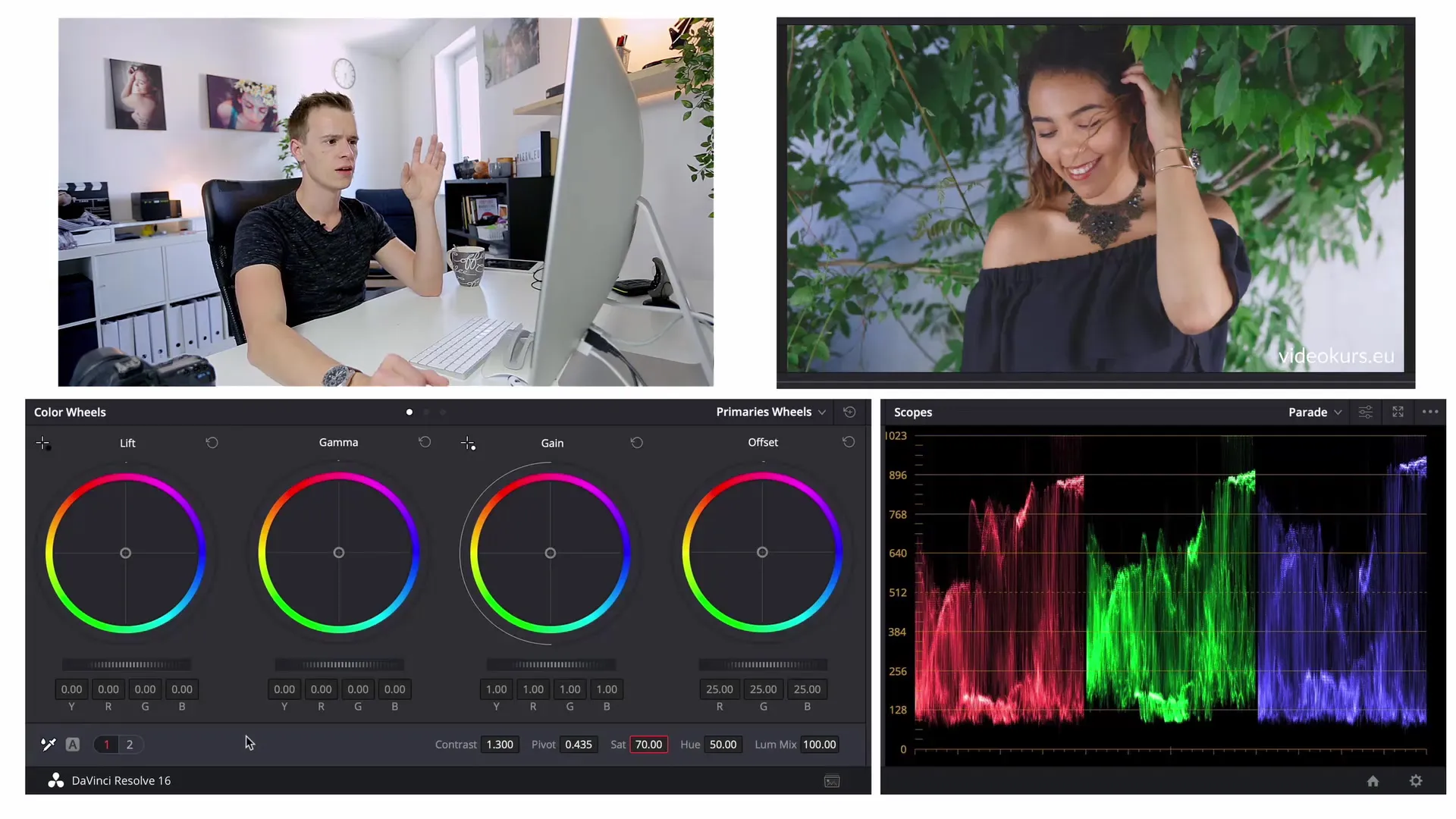 Color Grading for Professional Videos Color grading for professional videos