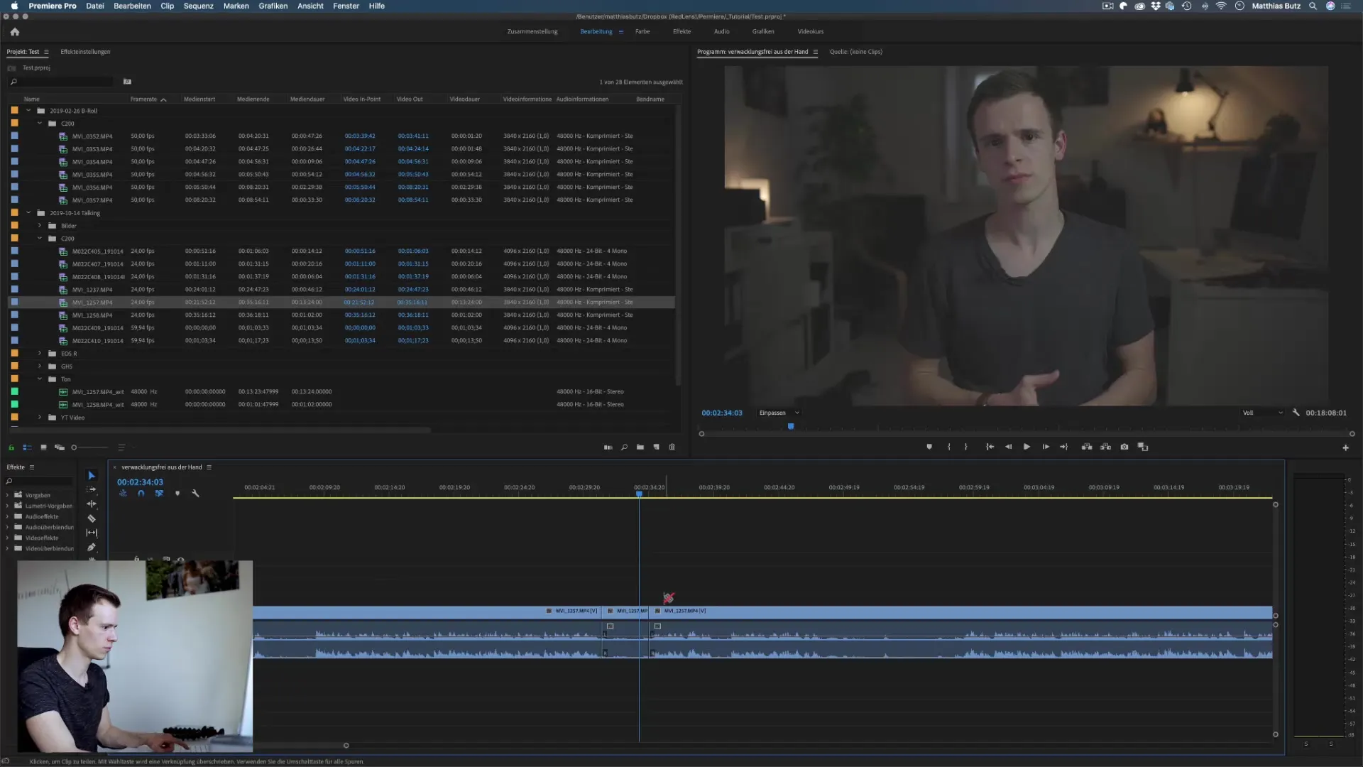 Effektive Schnitttechniken für Premiere Pro Effektive Schnitttechniken für Premiere Pro