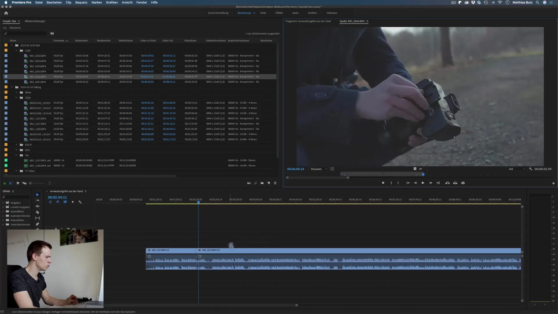Effektive Schnitttechniken für Premiere Pro Effektive Schnitttechniken für Premiere Pro