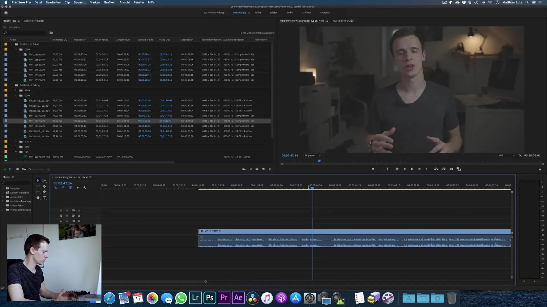 Effektive Schnitttechniken für Premiere Pro Effektive Schnitttechniken für Premiere Pro