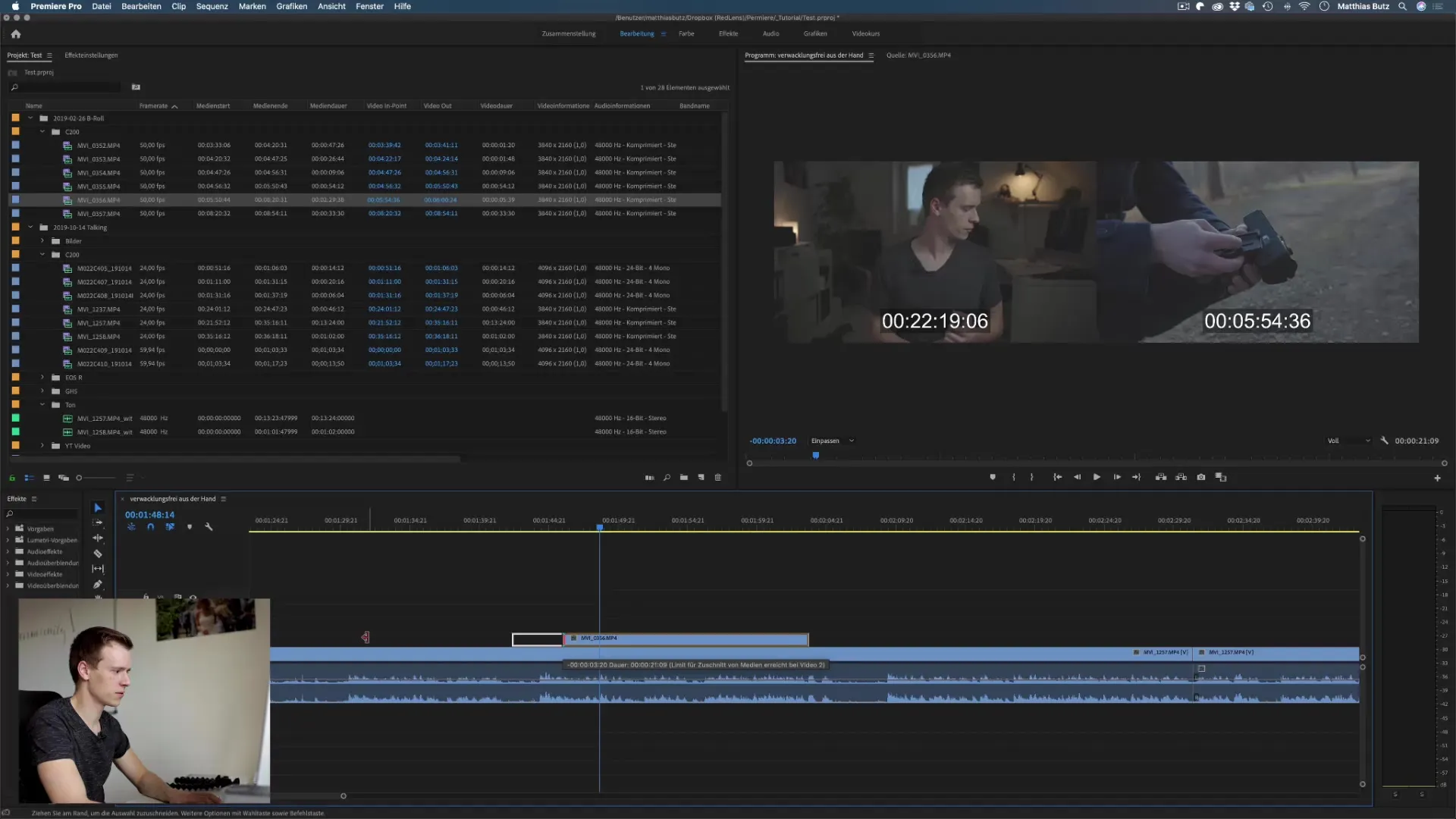 Effektive Schnitttechniken für Premiere Pro Effektive Schnitttechniken für Premiere Pro