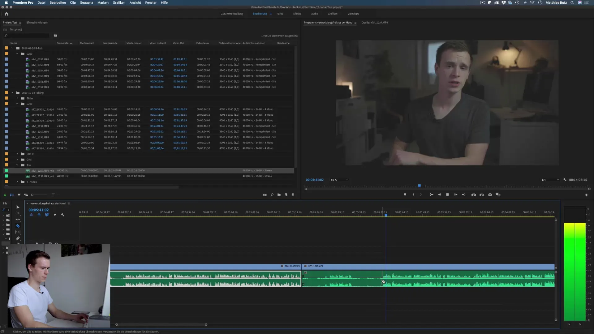 Schneller und präziser Schnitt für Premiere Pro CC Schneller und präziser Schnitt für Premiere Pro CC