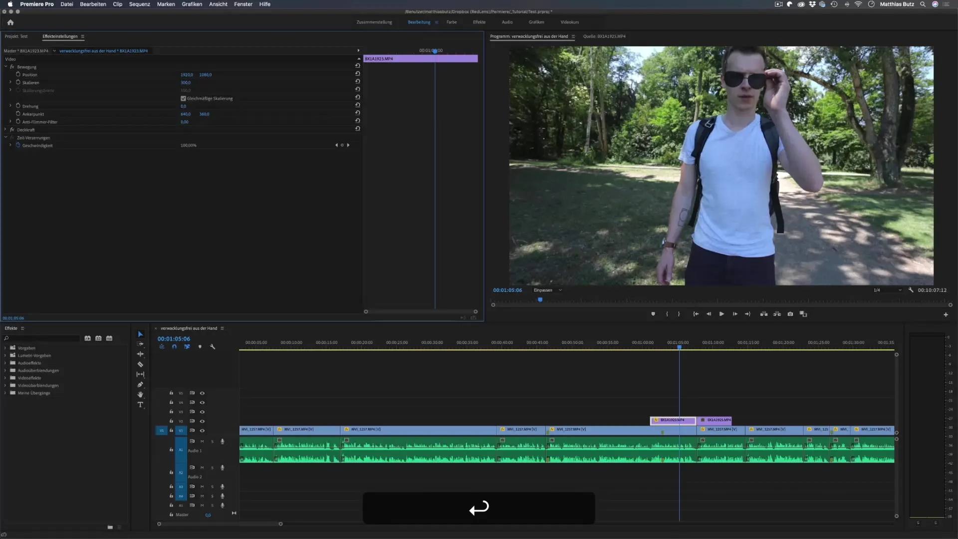 Effizienter Schnitt von Zeitlupenaufnahmen in Premiere Pro Effizienter Schnitt von Zeitlupenaufnahmen in Premiere Pro