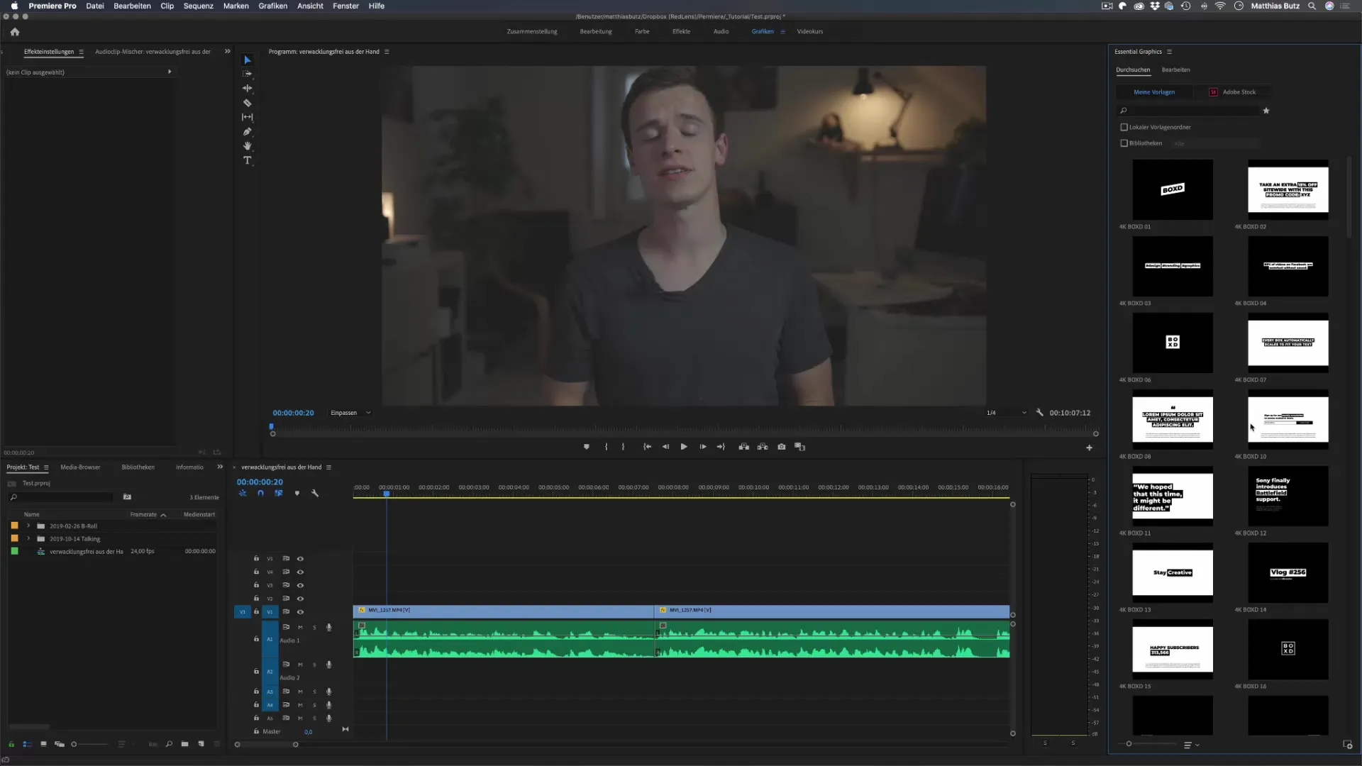 Effizienter Schnitt von Zeitlupenaufnahmen in Premiere Pro Effizienter Schnitt von Zeitlupenaufnahmen in Premiere Pro