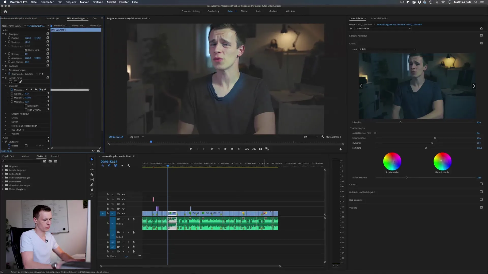 Maskieren von Effekten in Premiere Pro CC: Ein Leitfaden Maskieren von Effekten in Premiere Pro CC: Ein Leitfaden
