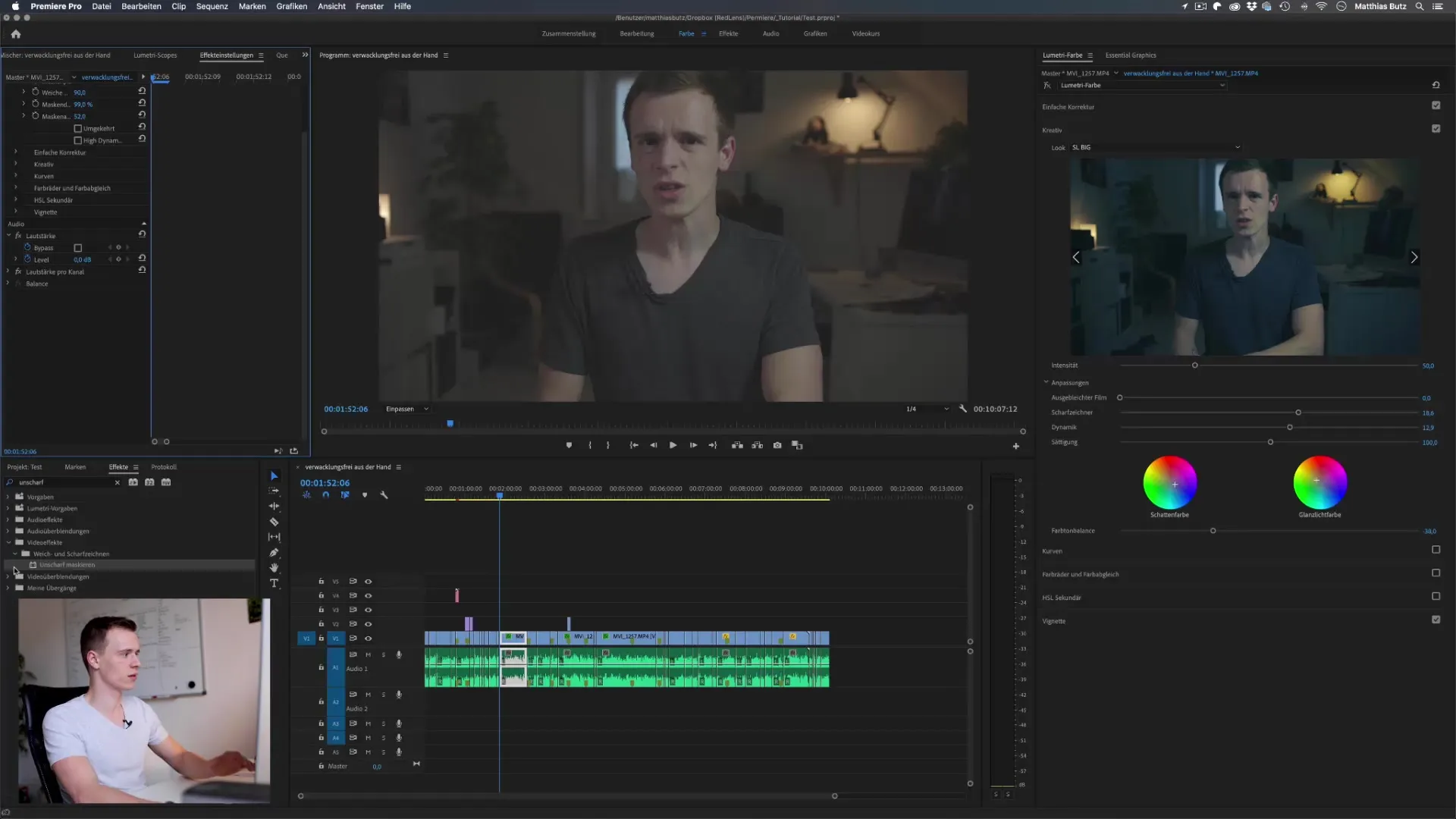 Maskieren von Effekten in Premiere Pro CC: Ein Leitfaden Maskieren von Effekten in Premiere Pro CC: Ein Leitfaden