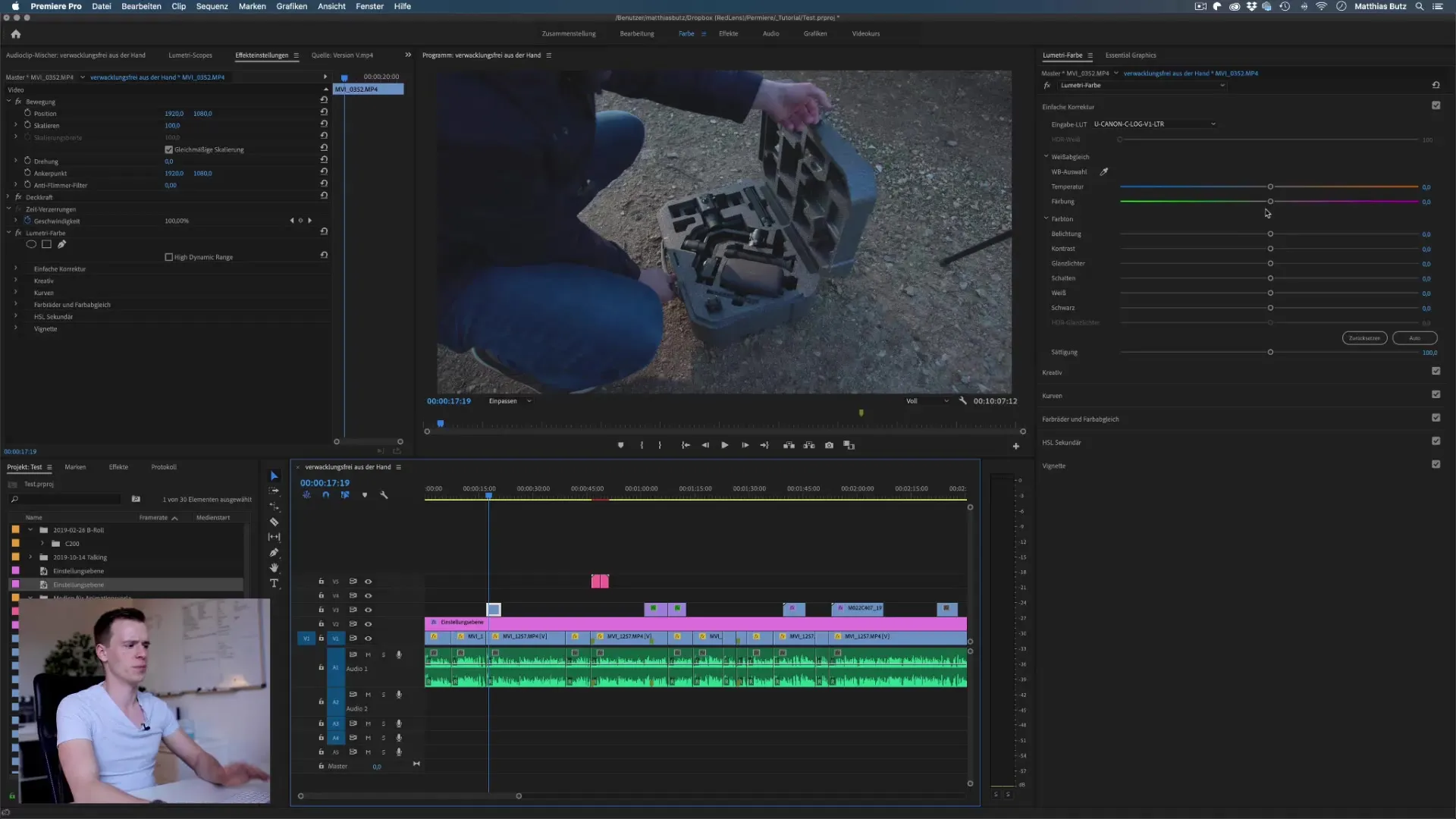 Color Grading für B-Roll – Effektive Techniken in Premiere Pro Color Grading für B-Roll – Effektive Techniken in Premiere Pro