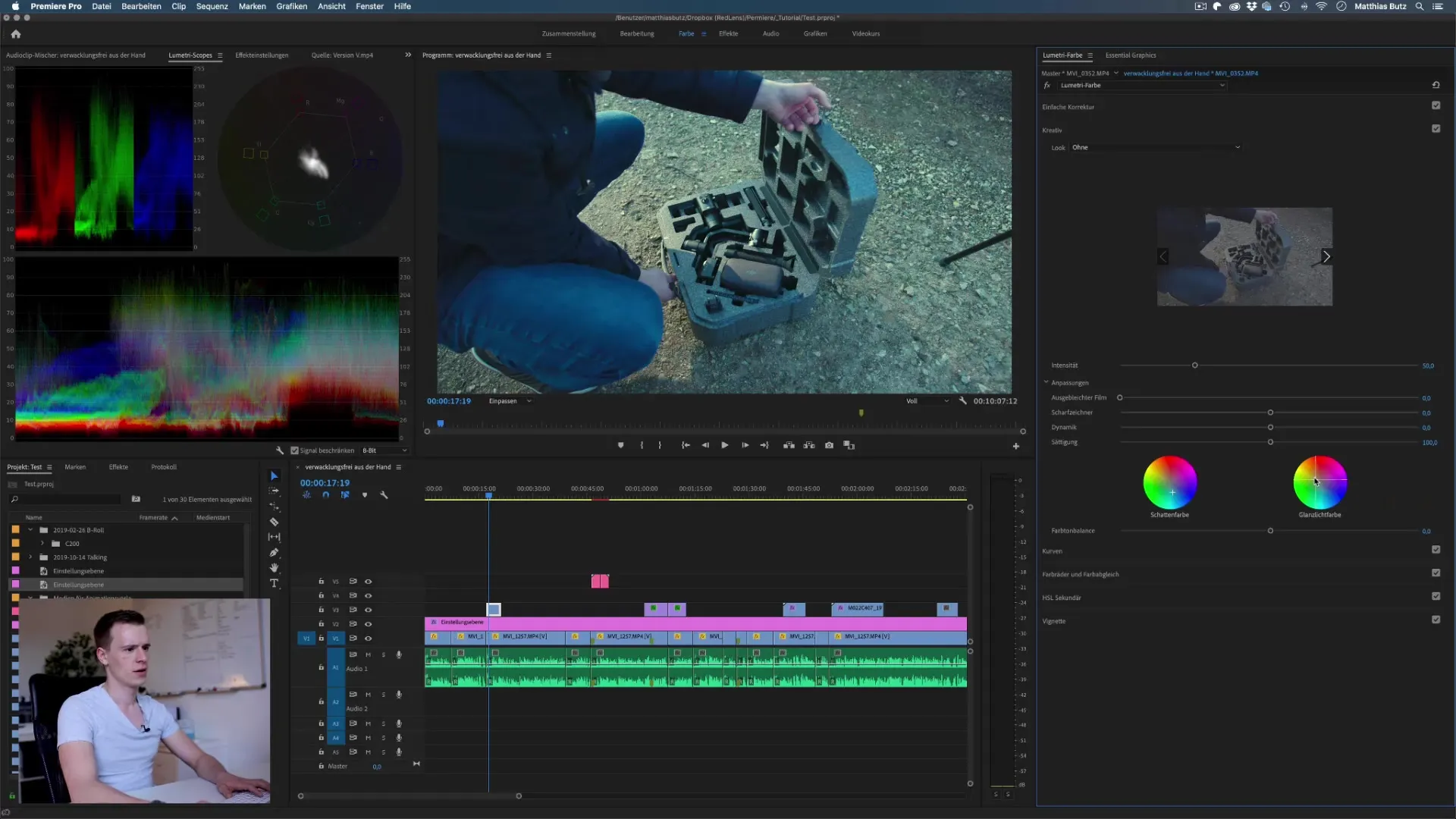 Color Grading für B-Roll – Effektive Techniken in Premiere Pro Color Grading für B-Roll – Effektive Techniken in Premiere Pro