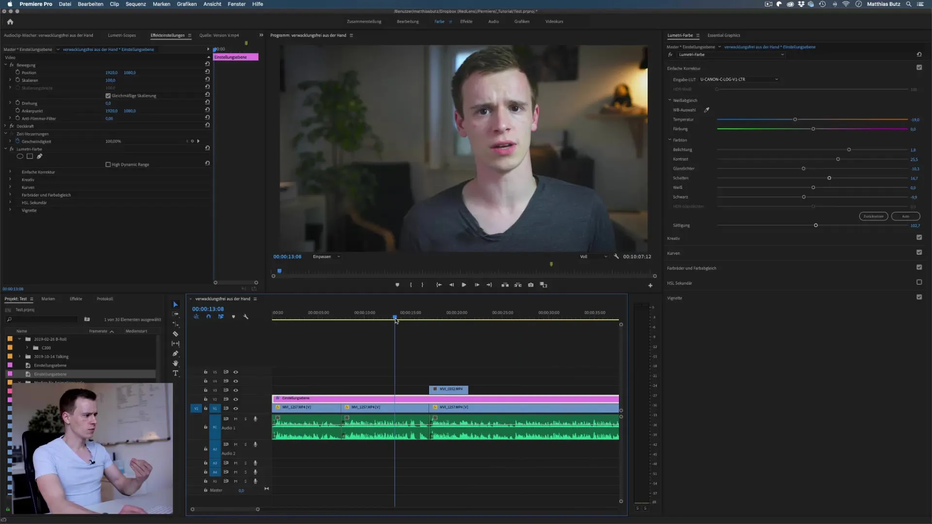 Color Grading für B-Roll – Effektive Techniken in Premiere Pro Color Grading für B-Roll – Effektive Techniken in Premiere Pro