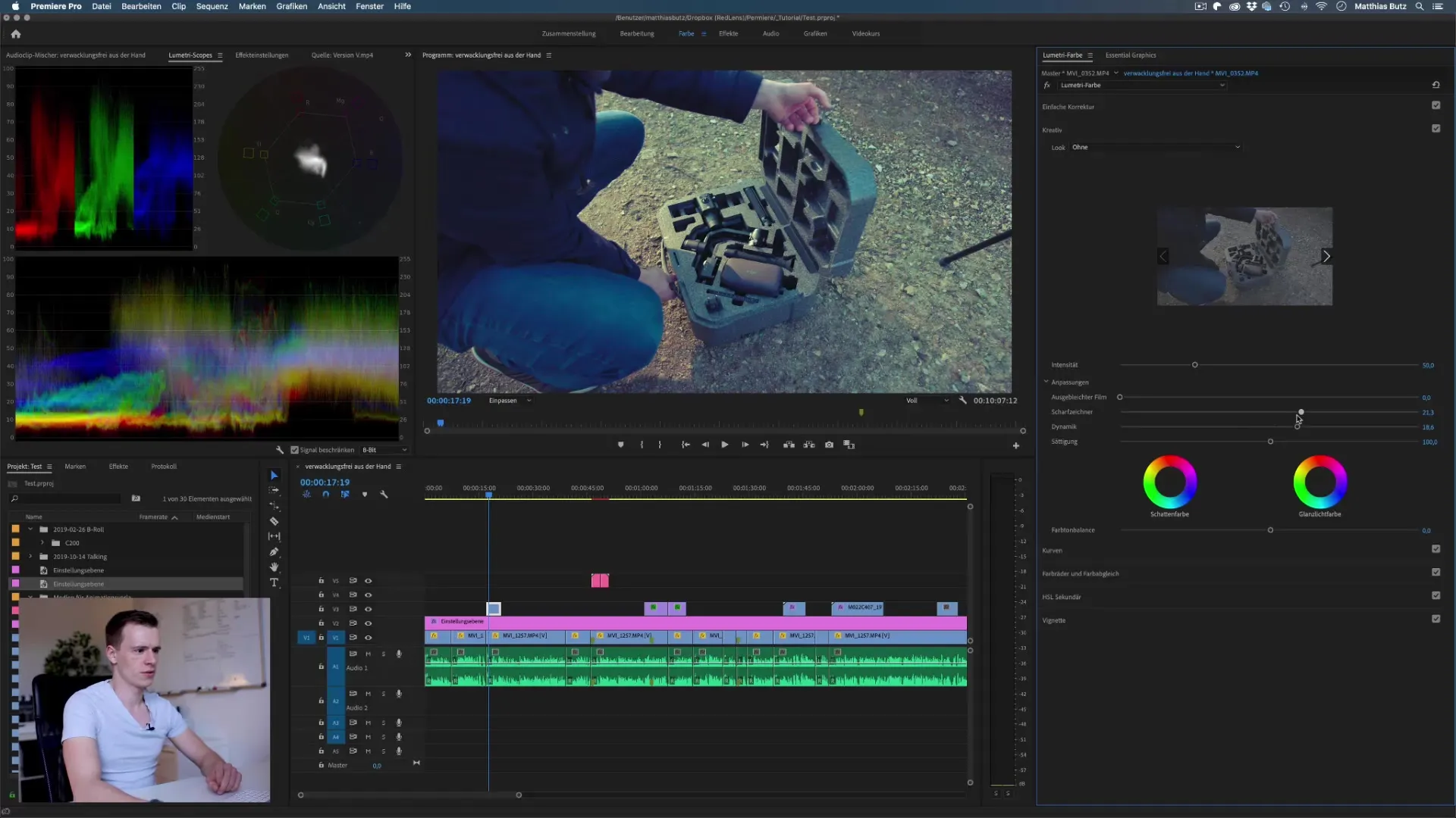 Color Grading für B-Roll – Effektive Techniken in Premiere Pro Color Grading für B-Roll – Effektive Techniken in Premiere Pro