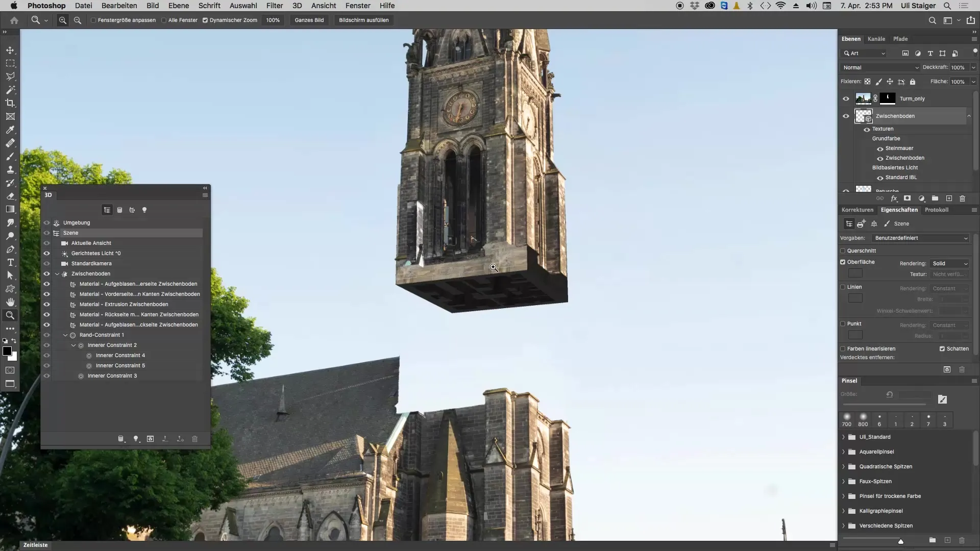 Эффективная настройка освещения 3D-объектов в Photoshop Эффективная настройка освещения 3D-объектов в Photoshop