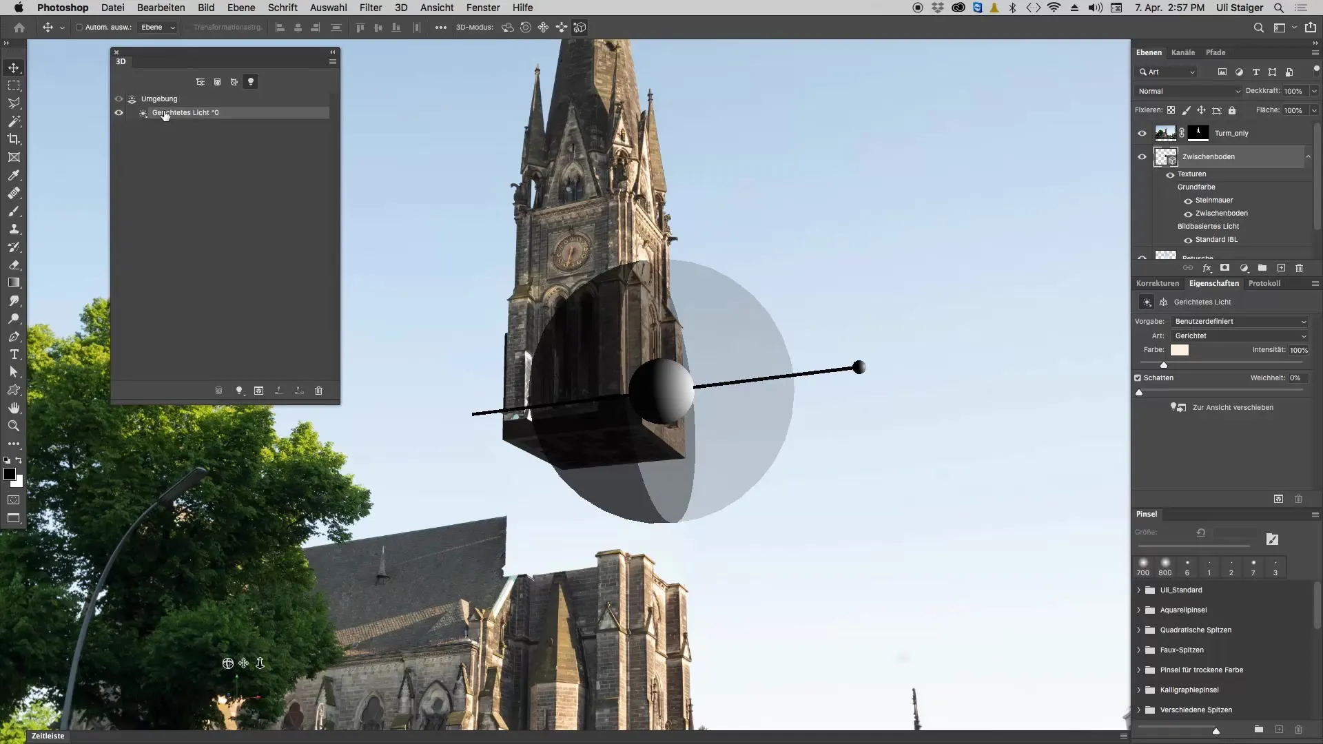 Эффективная настройка освещения 3D-объектов в Photoshop Эффективная настройка освещения 3D-объектов в Photoshop