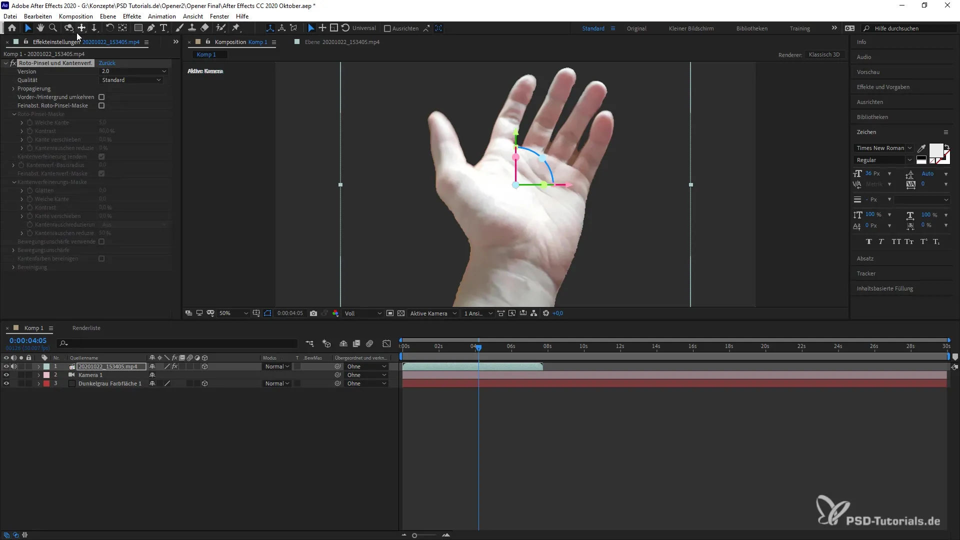 Mises à jour d'After Effects CC 2020 - Redéfinir avec le pinceau rotatif et l'espace 3D Mises à jour d'After Effects CC 2020 - Redéfinir avec le pinceau rotatif et l'espace 3D