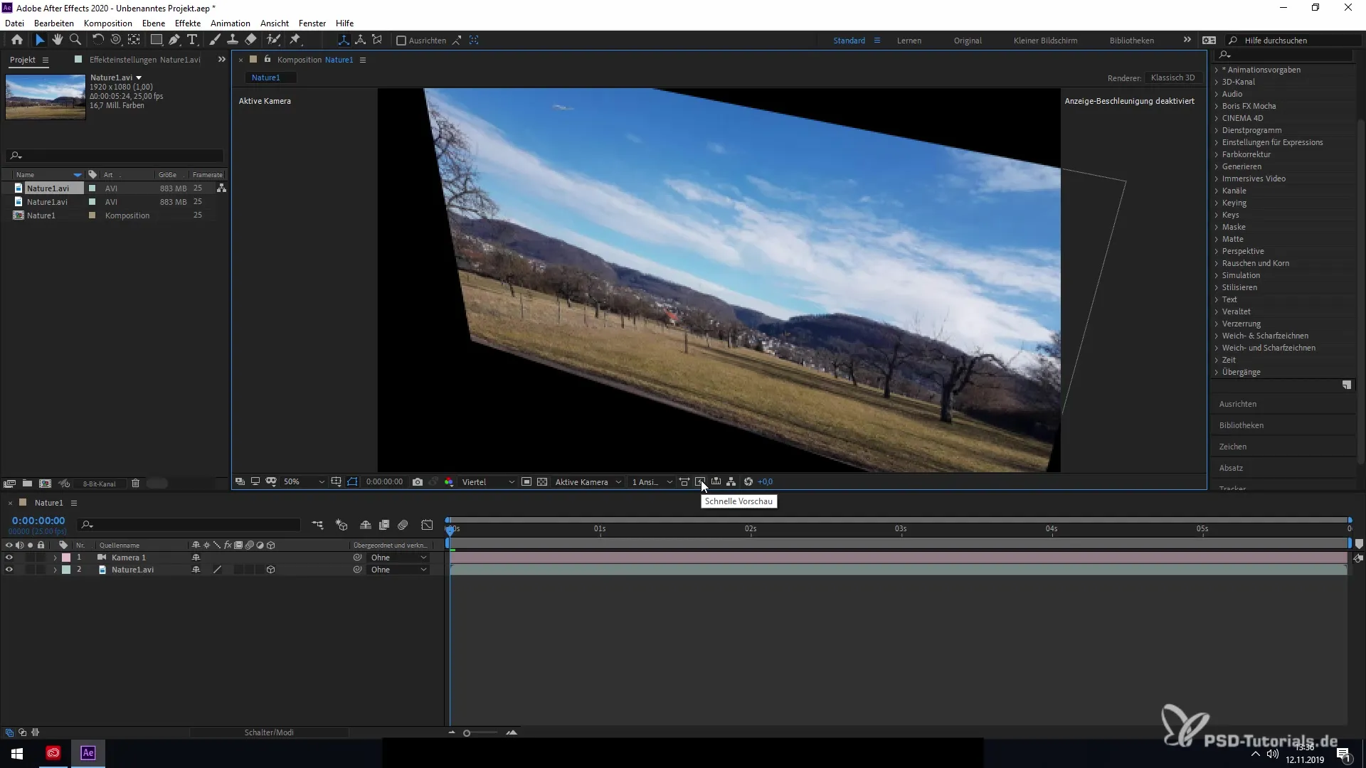 Improved preview and playback performance in After Effects 2020 Improved preview and playback performance in After Effects 2020