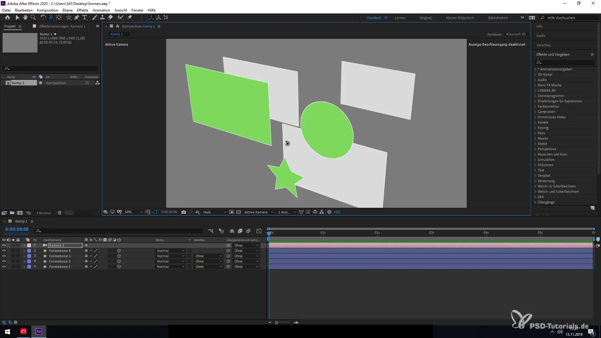 Efficient Design with Shapes in After Effects CC 2020 Efficient design with shapes in After Effects CC 2020