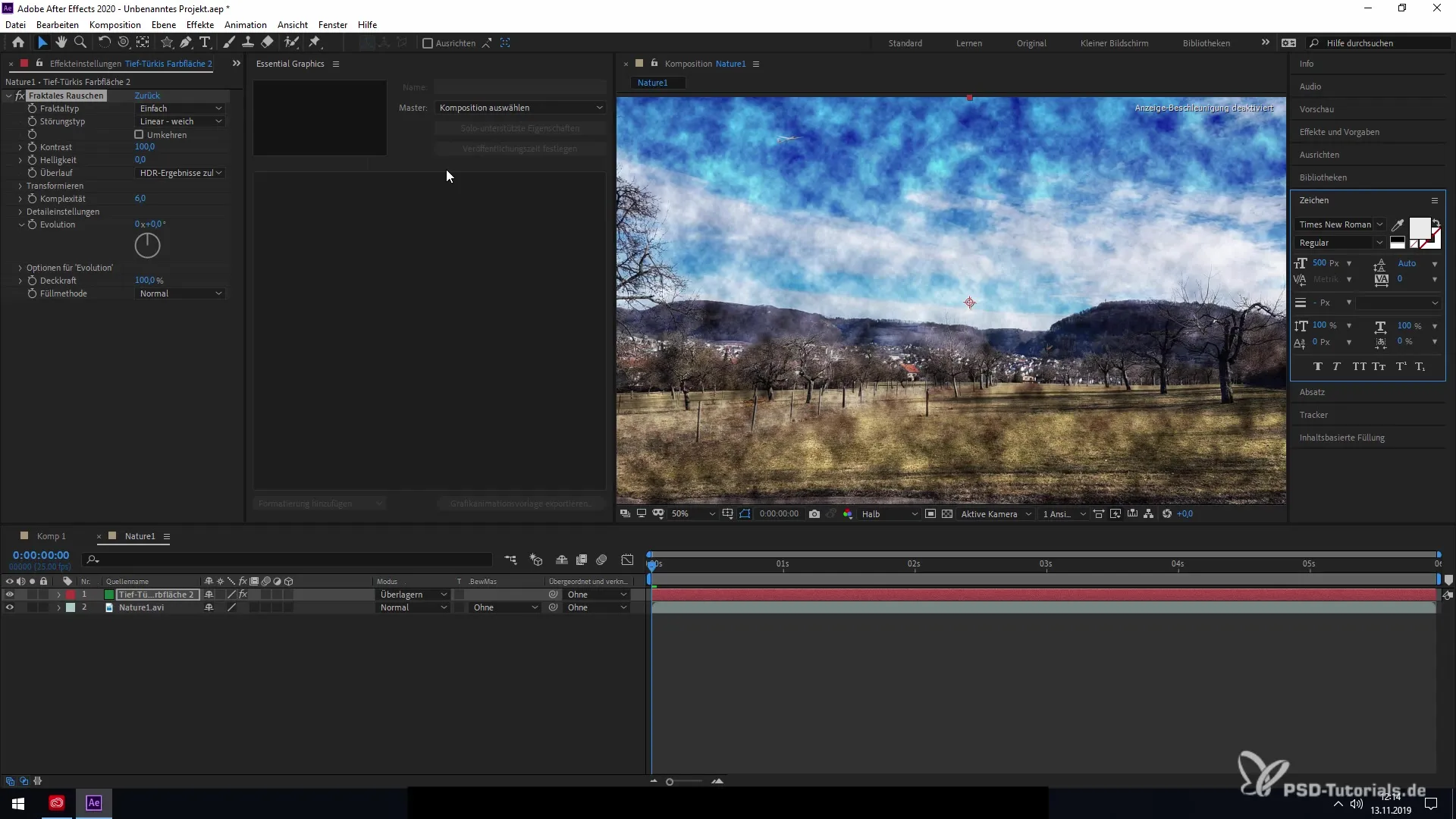 Nouveautés et améliorations dans After Effects CC 2020