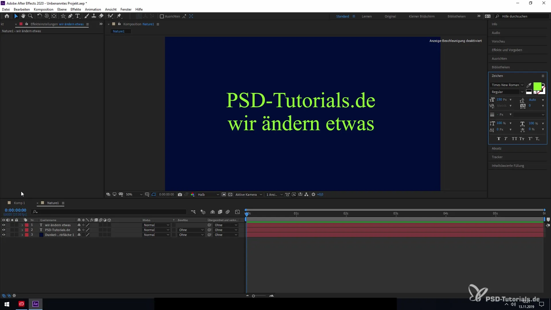Nouveautés et améliorations dans After Effects CC 2020